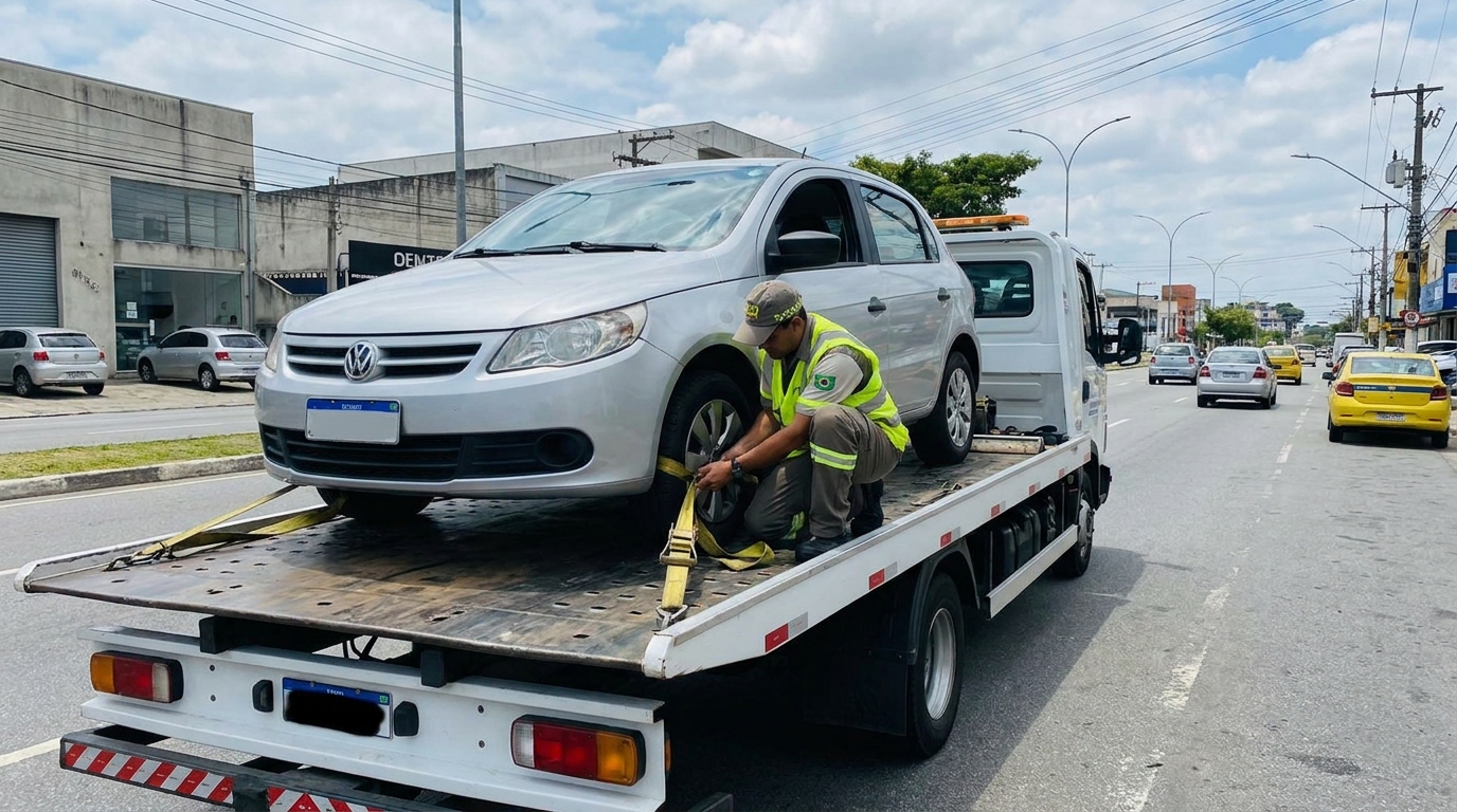 Recolhimento após Colisão em Belém‑PA